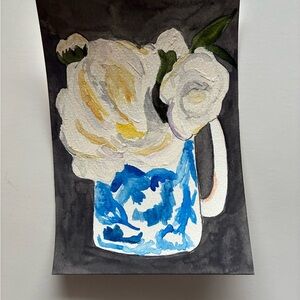 Original Floral Watercolor Painting